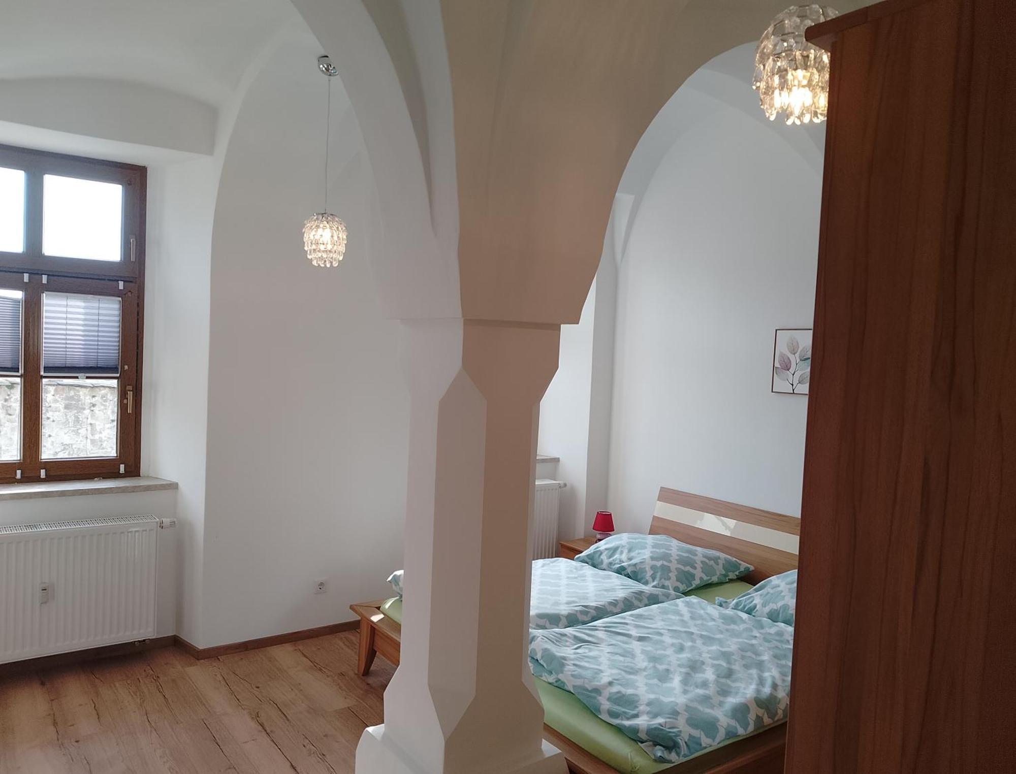 Ferienwohnung Im Rittergut Plohn 300 Meter Zum Freizeitpark Lengenfeld (Saxony) Exterior foto